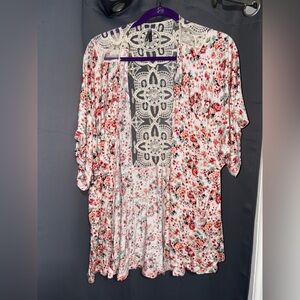 Vanity Lace Floral Cardigan